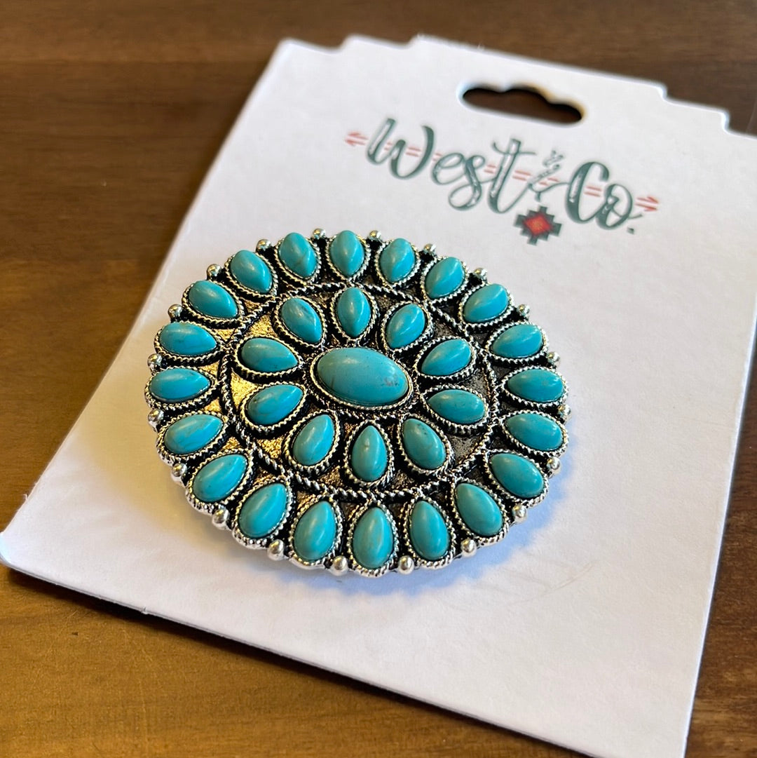 Turquoise Pin