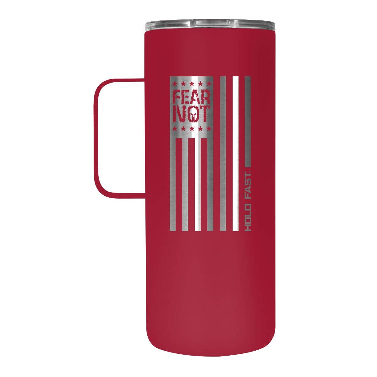 HOLD FAST Fear Not 22 oz Stainless Steel Tumbler With Handle