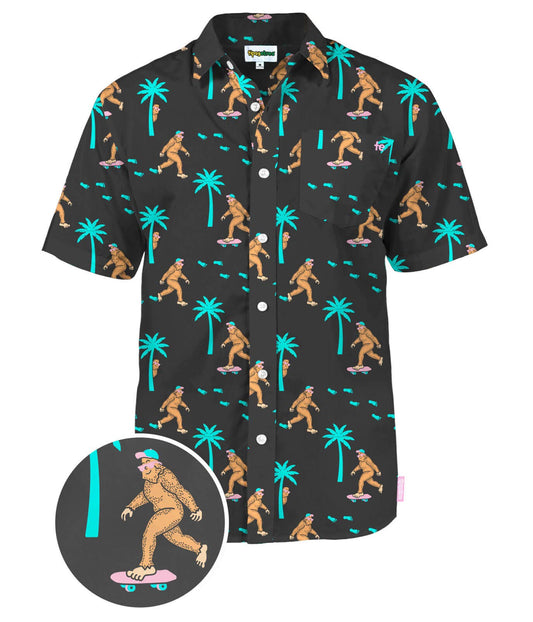 Sasquatch Shredder Hawaiian Shirt