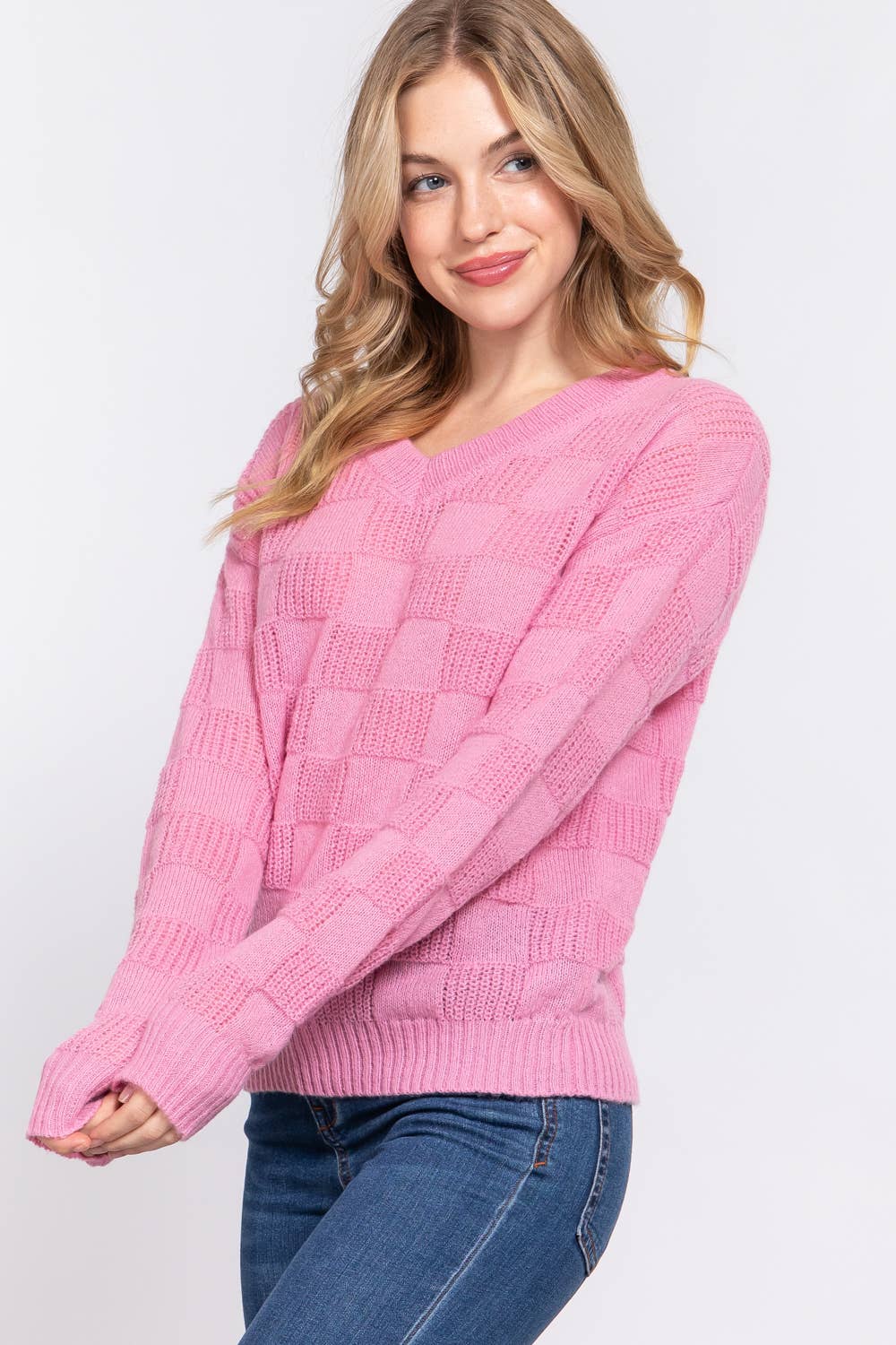 Squared Up Sweater