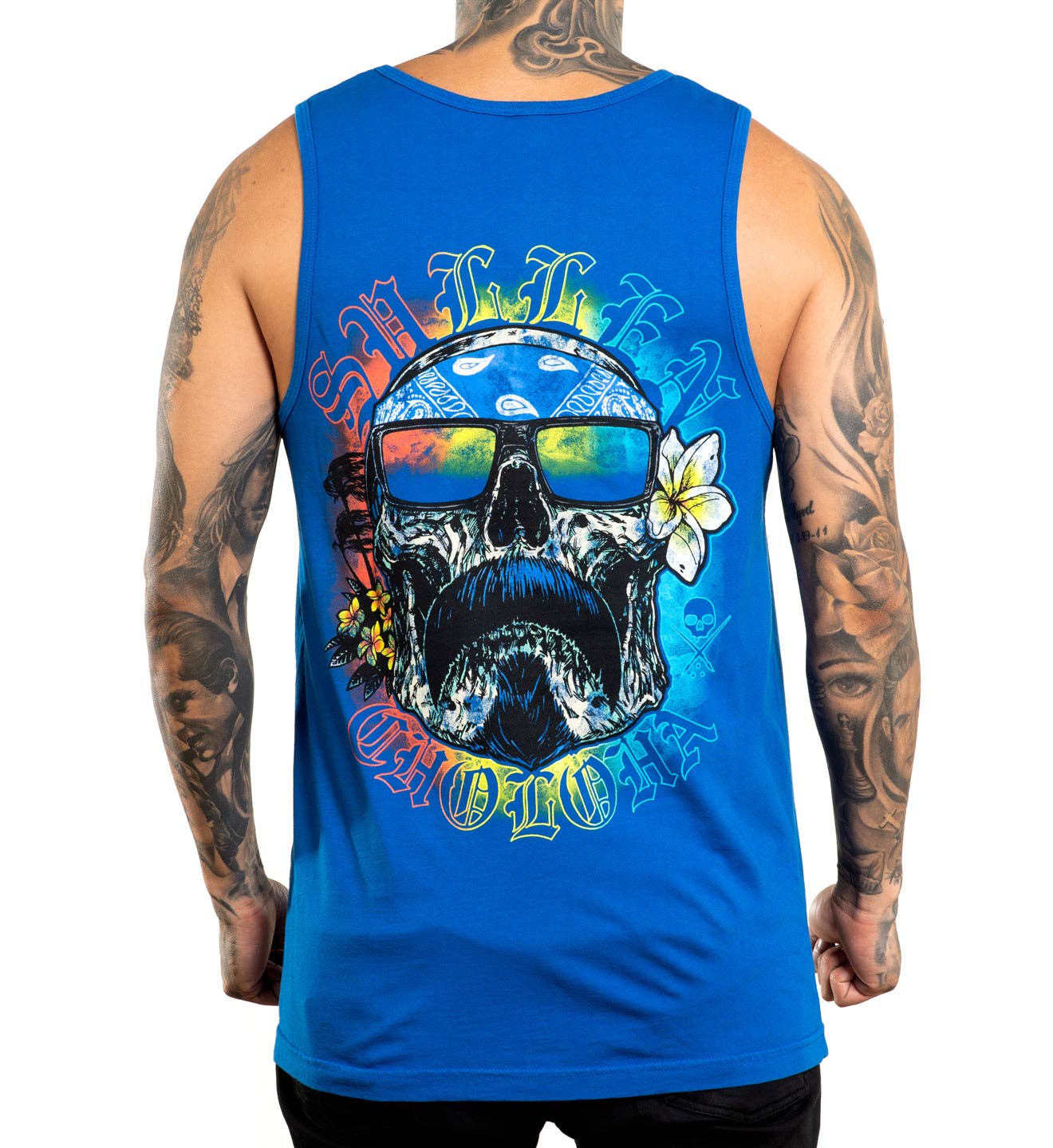 Shaved Ice Tank Blue