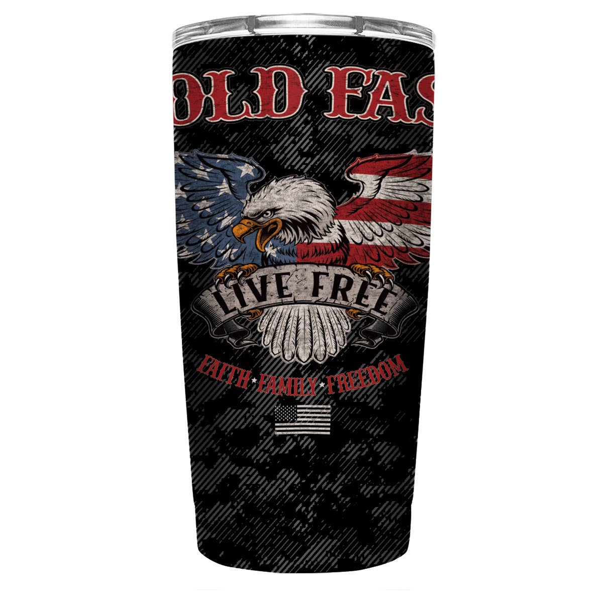 HOLD FAST Eagle 20 oz Stainless Steel Tumbler