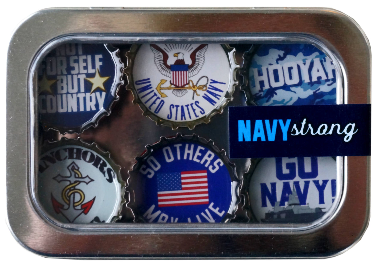 Navy Magnet - Six Pack