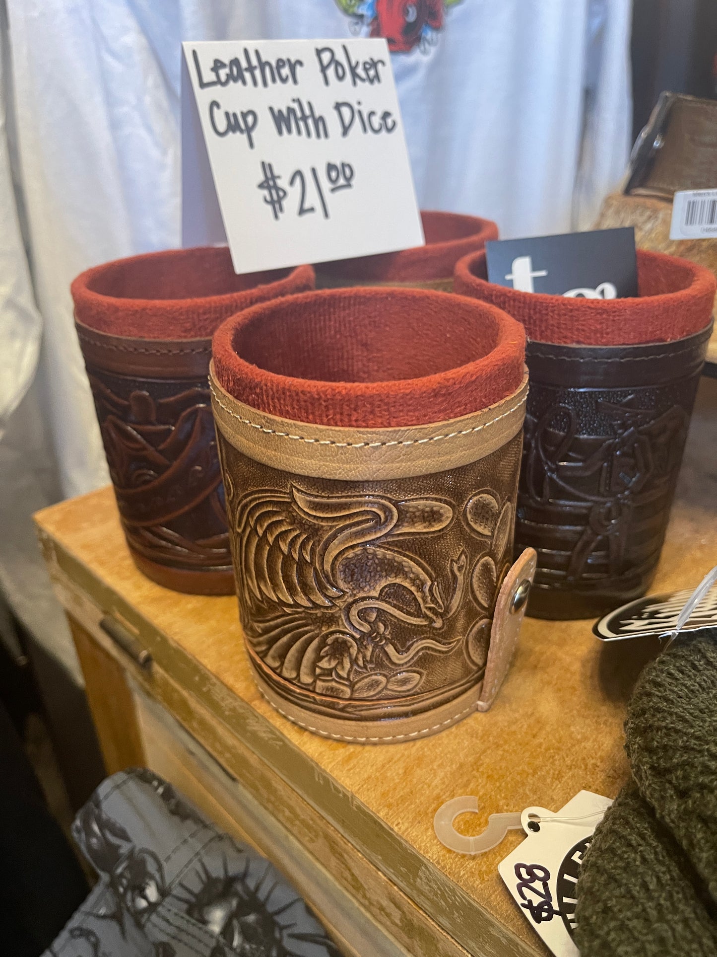 Leather Cup
