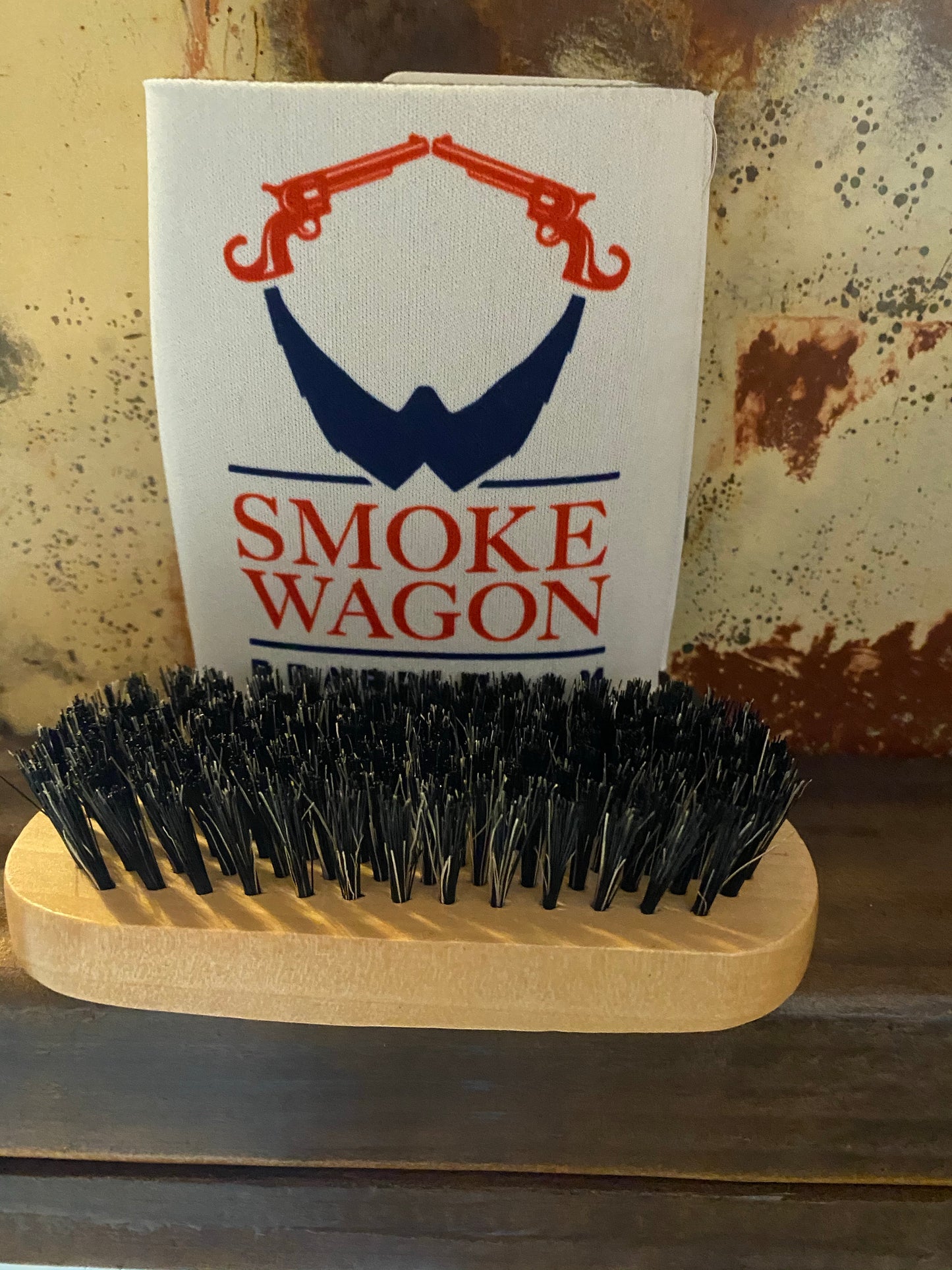 Smoke Wagon Beard Brush