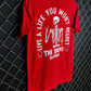 Drive Regret Tee Red